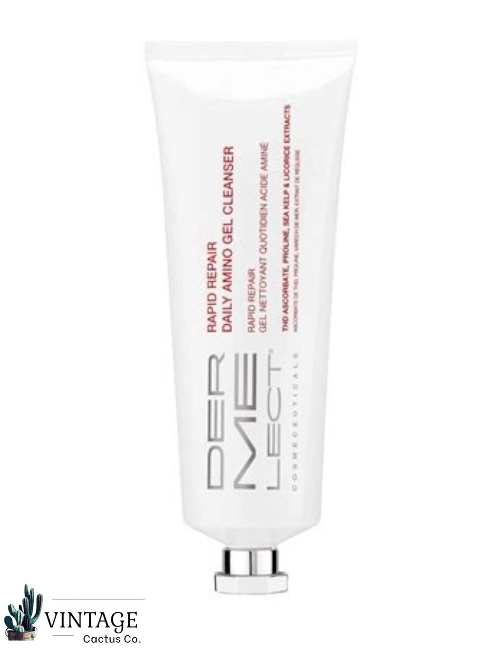 New Sealed! Dermelect Rapid Repair Daily Amino Gel Cleanser